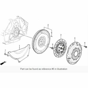 Honda OEM K20 PRESSURE PLATE BOLT