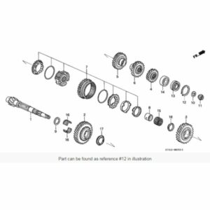 Honda OEM - B-Series Transmission Snap Ring