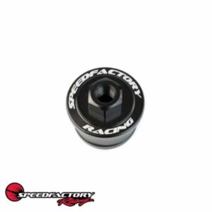 SpeedFactory Racing - Billet Aluminum B Series Crank Case Port - Black
