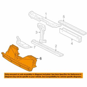 Honda OEM Air Guide Plate (COOLING PLATE) For S2000