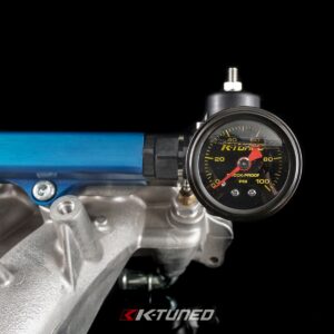 K-Tuned FPR Mount Bracket and Fitting - K-Tuned Fuel Rail w/8AN FPR