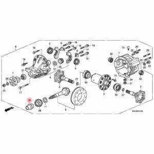 Honda OEM S2000 Differential Distance Piece/Collar