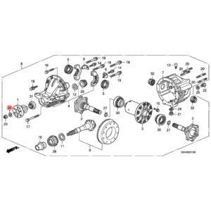 Honda OEM S2000 Differential Pinnon Washer