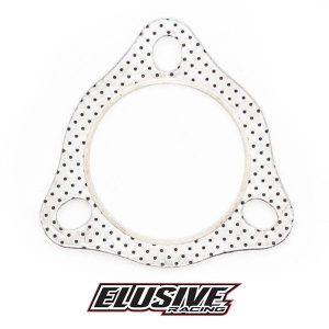 Elusive Racing - 2.5" 3-Bolt Triangle Exhaust Gasket