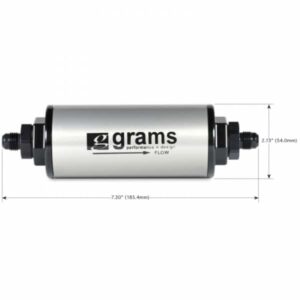Grams Performance - 6AN 20 Micron Fuel Filter