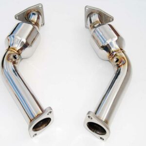 Invidia High Flow Catted Test Pipes - Nissan 350Z Z33 02-06/Skyline V35/Infiniti G35 V35