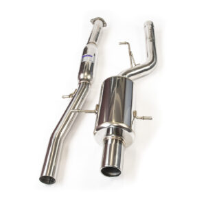 Invidia G200 Cat Back Exhaust w/SS Rolled Tip - Subaru Forester XT SG 03-08