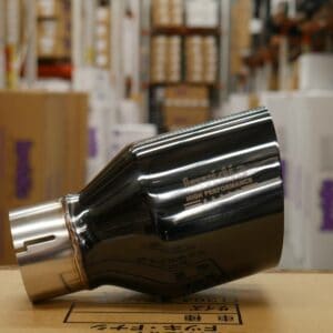 Invidia Q300 "Signature Edition" Cat Back Exhaust w/Black Tips - Mitsubishi Evo X CZ4A