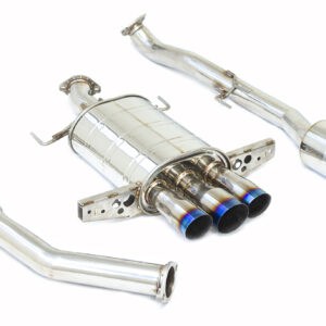 Invidia Q300 70mm Cat Back Exhaust w/Ti Tips - Honda Civic RS FK7 16-20 (1.5T Centre Exit)
