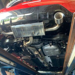 Invidia Q300 Cat Back Exhaust w/Ti Tips - Toyota Yaris GR XPA16R