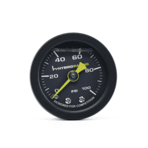 Hybrid Racing - Liquid Filled Fuel Pressure Gauge V2 (Universal)