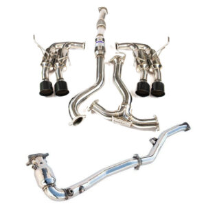 Invidia R400 "Signature Edition" Turbo Back Exhaust w/Black Tips - Subaru WRX VA 15-20 (Auto)
