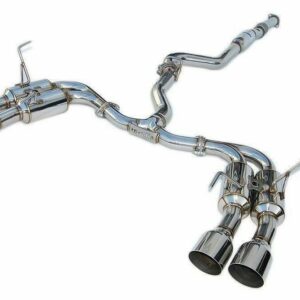 Invidia R400 Turbo Back Exhaust System w/SS Tips - Subaru WRX 15-20 (Auto)