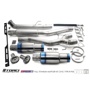 Tomei - Expreme Ti Type D Titanium Cat Back Exhaust (Honda Civic FK8 Type R)