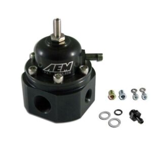 AEM - Honda S2000 & D-Series Adjustable Fuel Pressure Regulator Black