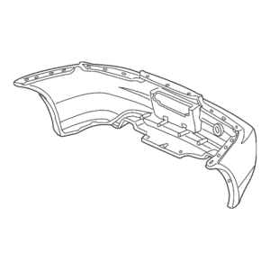 Honda OEM - USDM S2000 AP2 Rear Bumper Kit