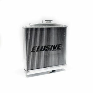 Elusive Racing - Aluminium Radiator K-Swap Half Size Honda Civic EK