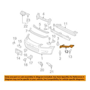 Honda OEM S2000 Front Bumper Bean - Left