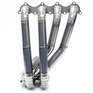 Blox Racing - Honda B-Series Titanium GR1 Ti Hi-Flo Header - 4-2-1 Tri-Y