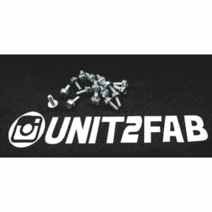 Unit 2 Fabrications - M6 Hardware kit for Steel Pan